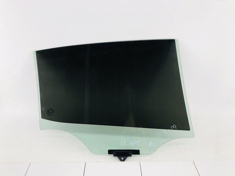 11-16 KIA OPTIMA REAR LEFT DRIVER SIDE DOOR WINDOW GLASS OEM #81