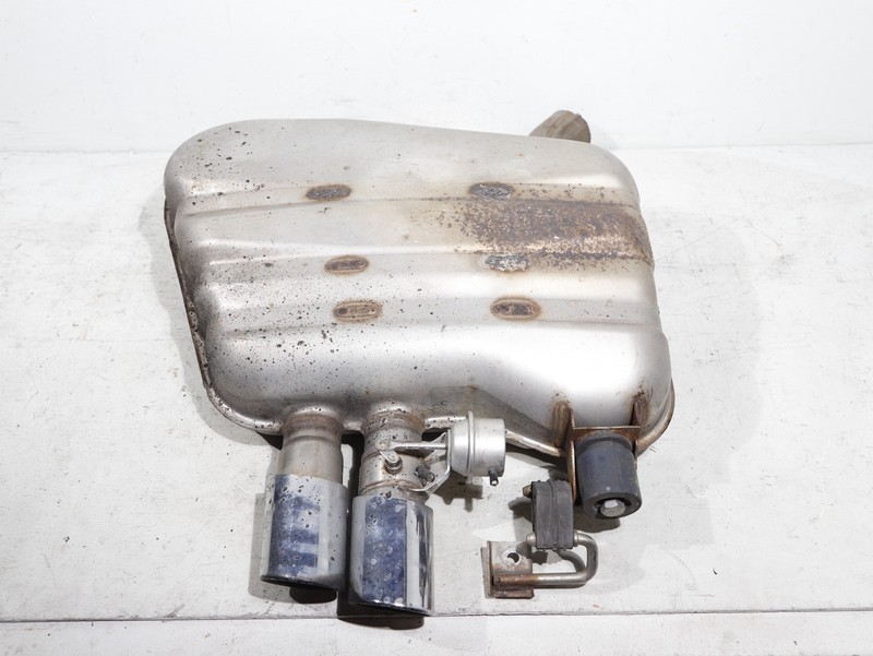 2012-2016 BMW 528i F10 Rear Lower Exhaust Muffler Tip 7618605 OEM 87K Miles