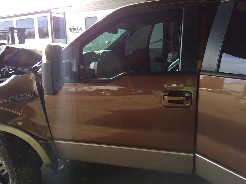 Driver Front Door Electric Fits 09-14 FORD F150 PICKUP 588578