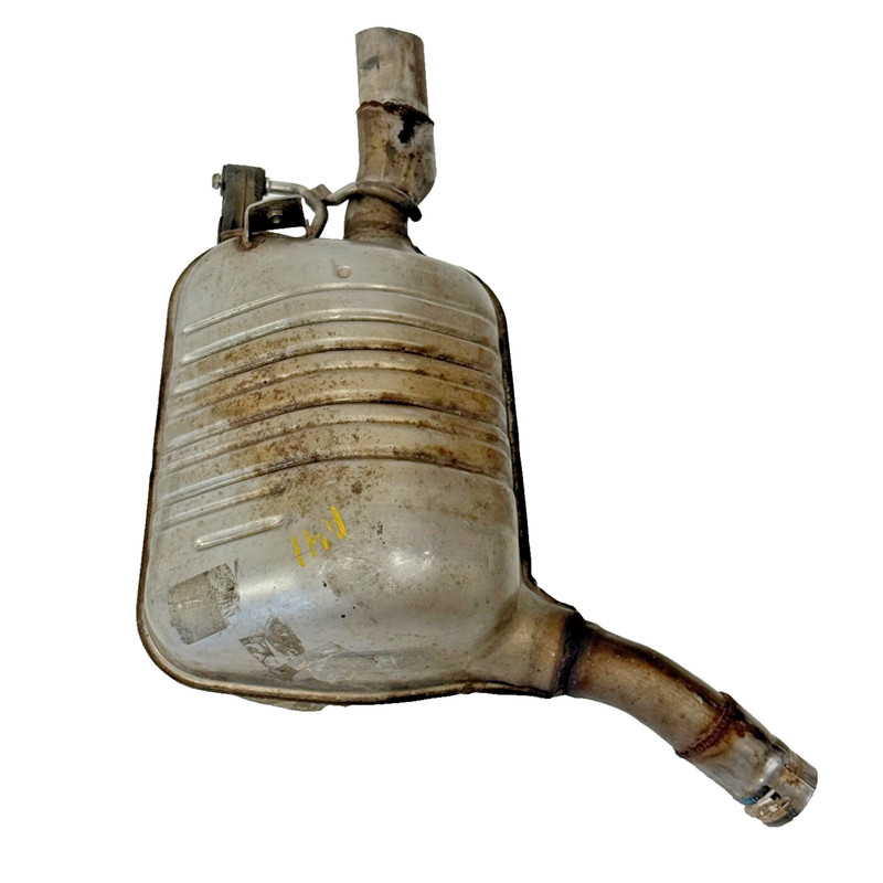 12-16 MERCEDES-BENZ E350 W212 3.5L GAS EXHAUST REAR LEFT MUFFLER 2124911301 OEM