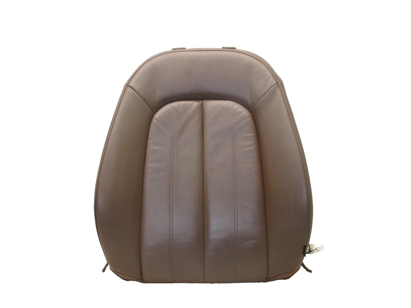 12-18 AUDI C7 A6 NOUGAT BROWN FRONT UPPER SEAT CUSHION LEFT DRIVER OEM 103124