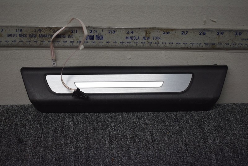 2017-2018 AUDI Q7 Q8 RSINTERIOR SILL PLATE REAR LEFT SIDE FACTORY OEM