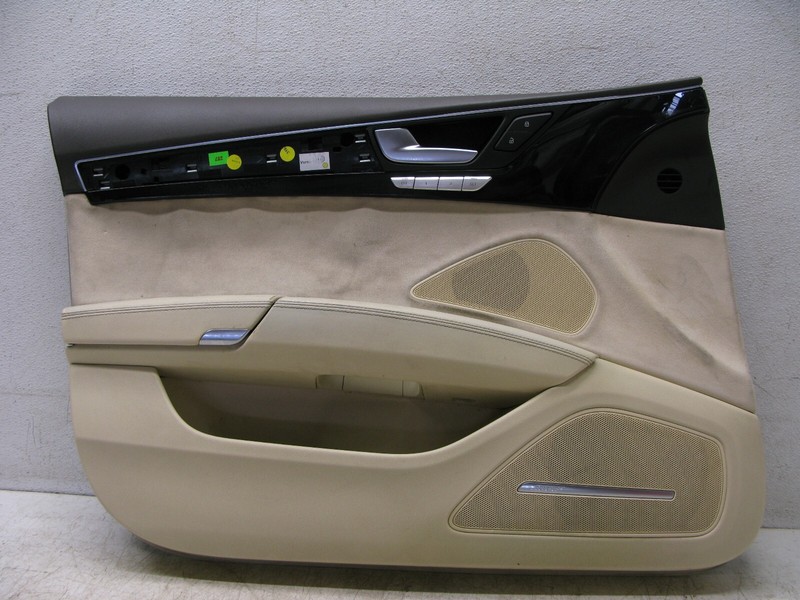 11-18 AUDI D4 A8 A8L S8 QUATTRO DOOR INTERIOR TRIM PANEL OEM FRONT LEFT 082523