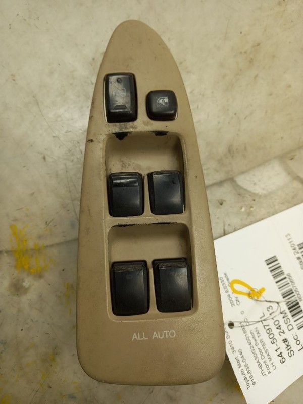 04 05 06 LEXUS ES330 FRONT DRIVER LEFT MASTER DOOR SWITCH