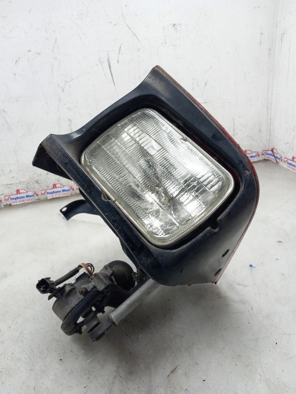 91-95 TOYOTA MR2 DRIVER LEFT FLIP UP HEADLIGHT RED-3J6 567549