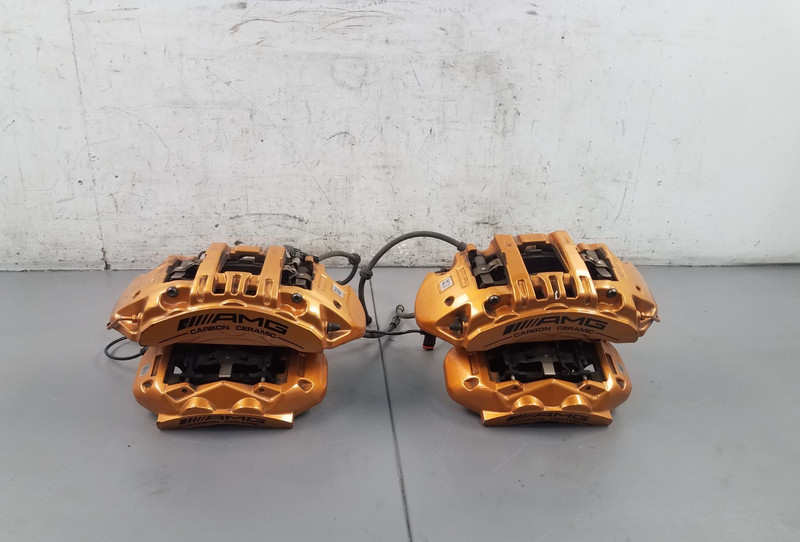 2014 Mercedes AMG E 63 S Wagon Ceramic Brake Caliper Set #2078 F6