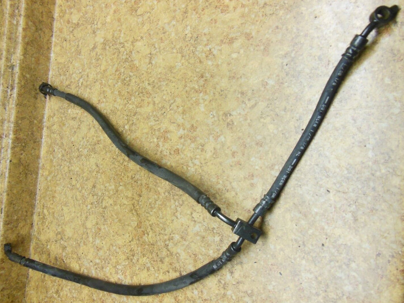 2008 Kawasaki ZX1000 ZX 1000 ZX10R Ninja Front Brake Fluid Line Caliper Hose 08