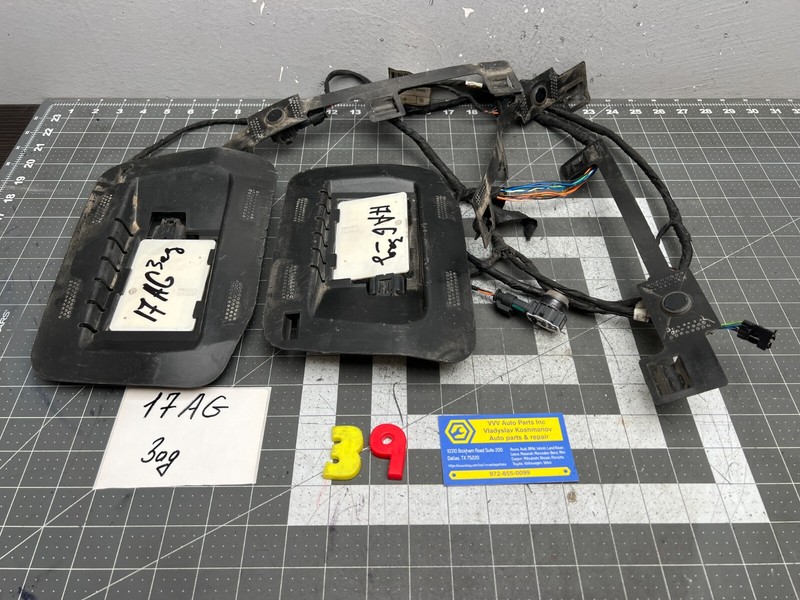 17-19 Alfa Romeo REAR PARKING RADAR SENSORS W/ WIRE HARNESS OEM