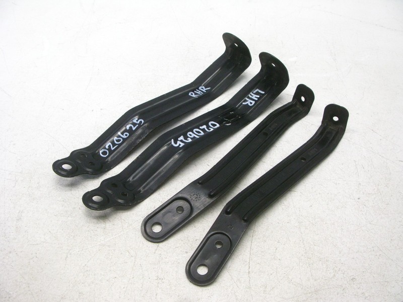 11-16 MINI COOPER S COUNTRYMAN R60 BUMPER GUIDE MOUNT BRACKET REAR SET OEM 02062
