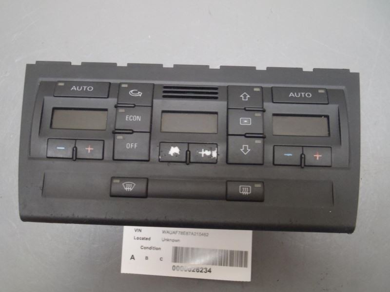 AC Heat Temperature Climate Control 8E0-820-043-BL Fits 2005-2009 Audi A4 67475