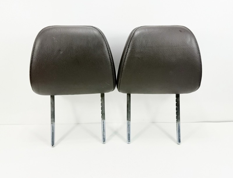 2011-2017 Honda Odyssey Front Left Right Headrest Pair Set Truffle Leather OEM