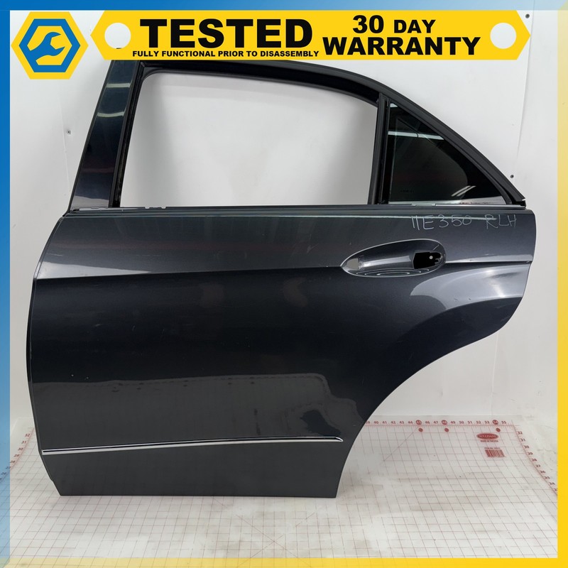 10-16 Mercedes E-class W212 REAR LEFT DRIVER SIDE DOOR SHELL Gray OEM