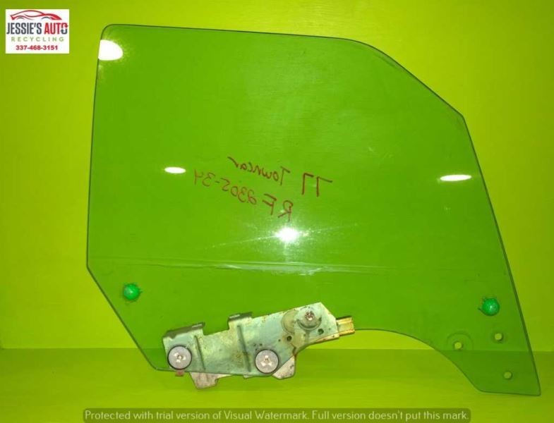 75 76 77 TOWN CAR CONTINENTAL PASSENGER FRONT WINDOW DOOR GLASS W/VENT 2305-34