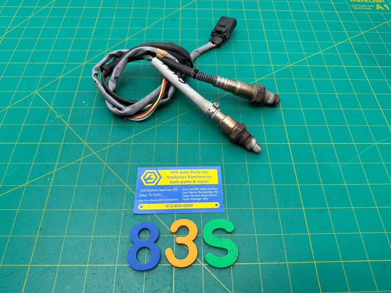 17-20 Audi A3 S3 2.0L OXYGEN O2 LAMBDA SENSOR SET PAIR OEM