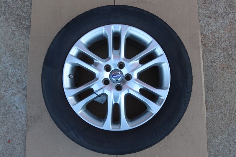 2014-2016 VOLVO XC60 WHEEL TIRE RIM YOKOHAMA 235/60 107H R18 X7.5 ALLOY ET55 OEM