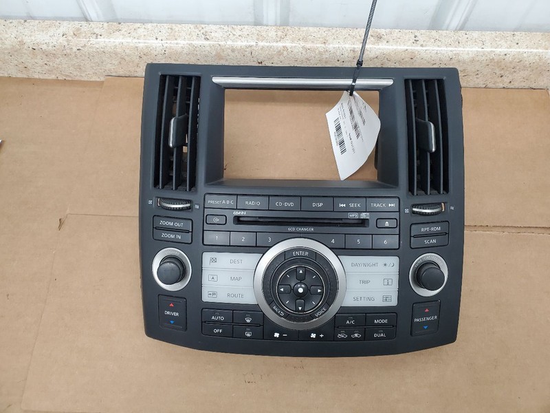 Temperature Control With Navigation System Fits 06-08 INFINITI FX SERIES 290560
