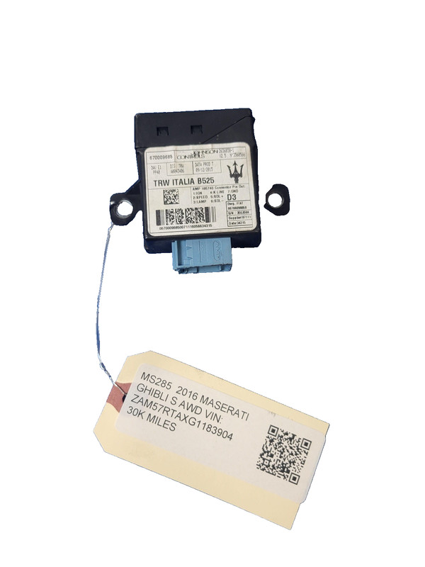 Used Oem Maserati Power Steering Control Module for 2014-2017 Ghibli 3.0L AWD