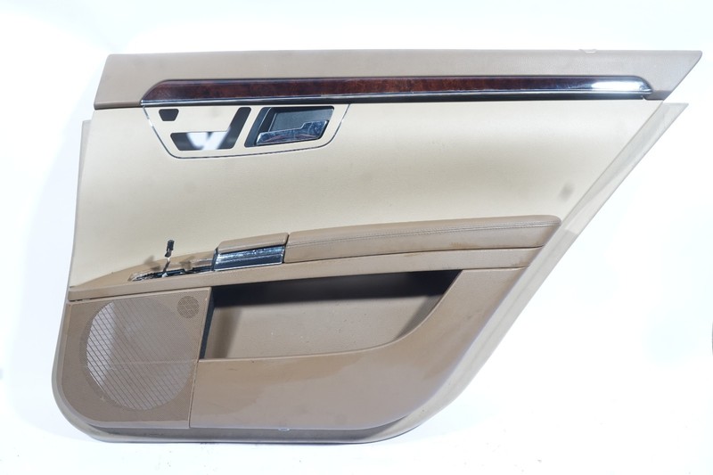 07-09 MERCEDES BENZ S550 W221 REAR RIGHT PASSENGER SIDE INTERIOR DOOR PANEL OEM