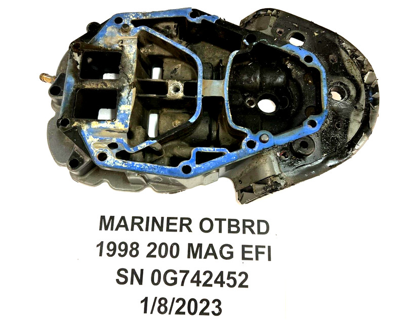 Mercury Mariner Outboard 200 EFI Exhaust Plate 18233A3 FRESHWATER