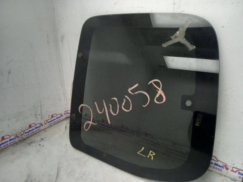 00-06 TOYOTA TUNDRA REAR DRIVER LEFT DOOR GLASS EXTENDED CAB