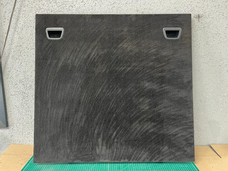14-22 Range Rover Sport L494 TRUNK FLOOR CARPET HARD COVER MAT OEM
