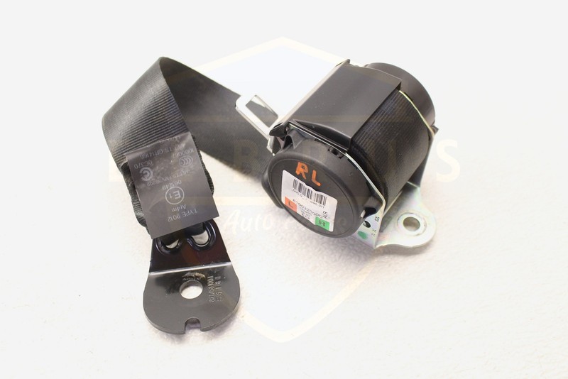 RANGE ROVER EVOQUE 12 - 19 REAR LEFT DRIVER SEAT BELT RETRACTOR BLACK OEM