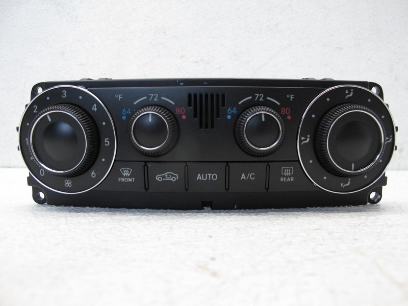 05-09 MERCEDES W209 CLK500 CLK350 CLK550 AC A/C Heater Climate Control 021424