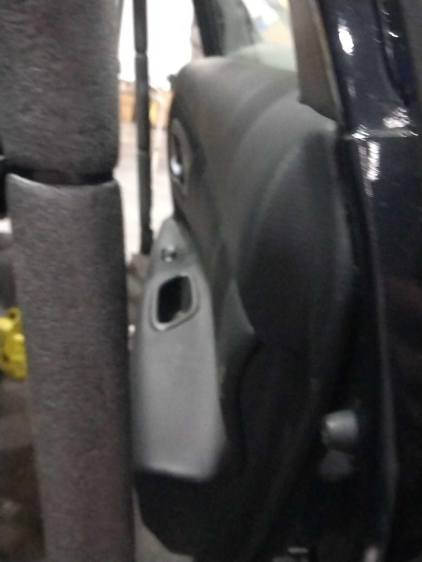 2018 Nissan Altima Rear Right Door Black 57657 Used 99K Miles OEM