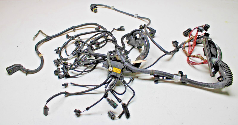 14-17 BMW F06 F10 F12 F13 550I 650I N63TU A/T ENGINE WIRE WIRING HARNESS 8614676