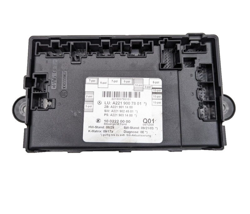 07-13 Mercedes W221 S550 S400 Rear Right or Left Side Door Control Module OEM���