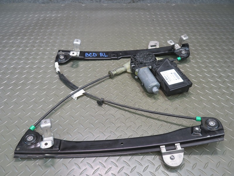 06-12 BENTLEY CONTINENTAL FLYING SPUR REAR LEFT DOOR WINDOW REGULATOR W/ MOTOR