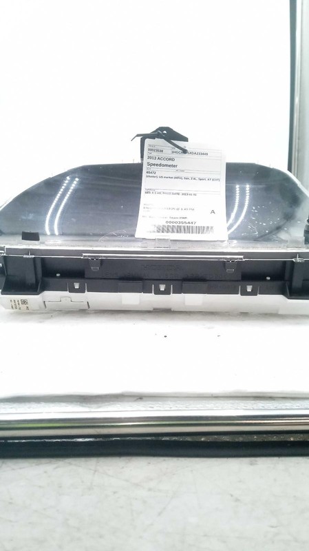 2013 Honda Accord Speedometer Gauge OEM Gold 2.4L 122K Miles NJ25-23538-596581