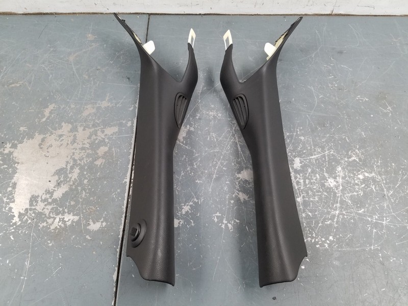 2008 Chevy Corvette C6 Convertible A Pillar Trim Panels #5004 P8
