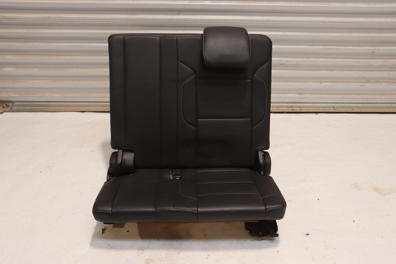 2015-2020 CHEVY/GMC SUBURBAN REAR 3RD THIRD ROW LEFT SIDE SEAT LEATHER BLACK OEM