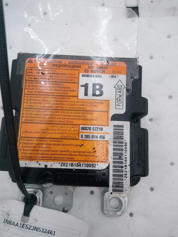 Used Air Bag Module fits: 2018 Nissan Titan Air Bag front side and roof Crew Cab