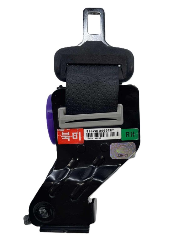 2017-2018 Hyundai Elantra RH Passenger Rear Seat Belt Retractor 89820F3000TRY