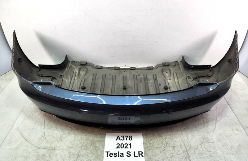 ✅ 21-23 OEM Tesla Model S Rear Bumper Cover Panel Gray W/ Splash Shield*