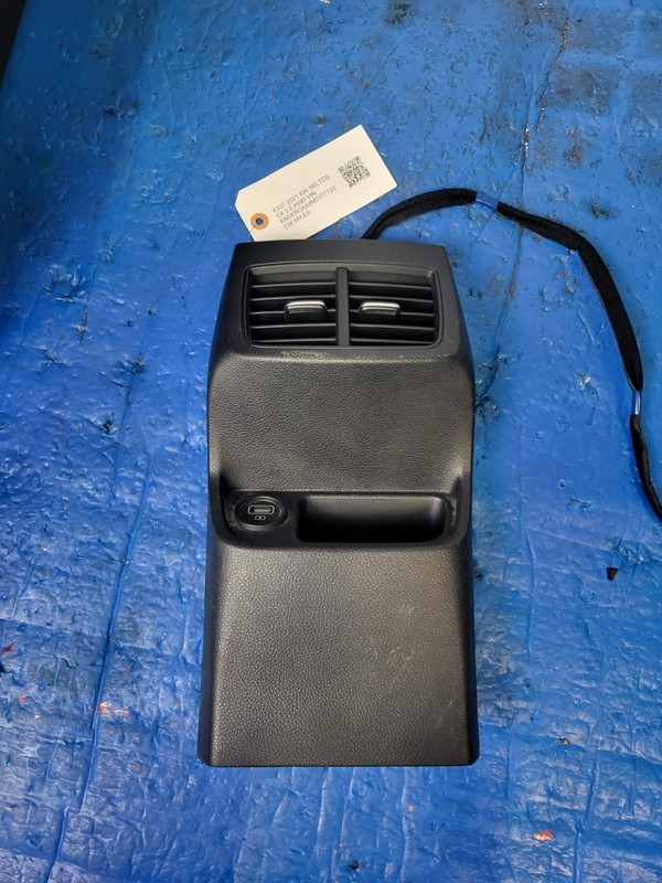 Used Oem Kia Center Console Rear End Trim Panel for 2021-2024 Seltos
