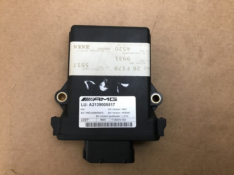 Mercedes E63 S W213 2018 Active Engine Mount Support Control Module 18-20 :O