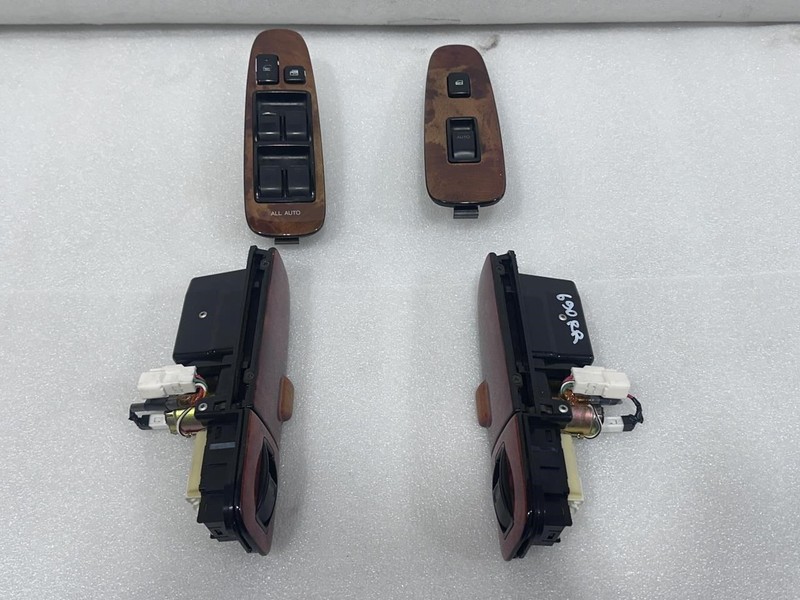 1998-2000 LEXUS LS400 FRONT AND REAR DOOR WINDOW SWITCHES LEFT RIGHT SET LF03
