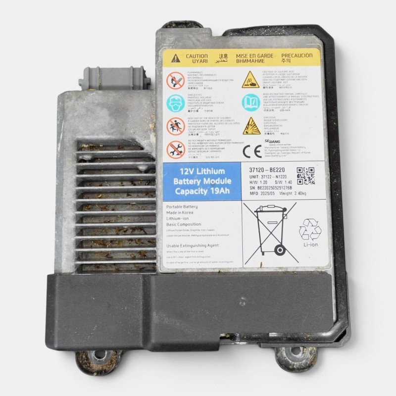2024-2026 HYUNDAI KONA 12V LITHIUM AUXILIARY BATTERY MODULE ASSEMBLY UNIT OEM