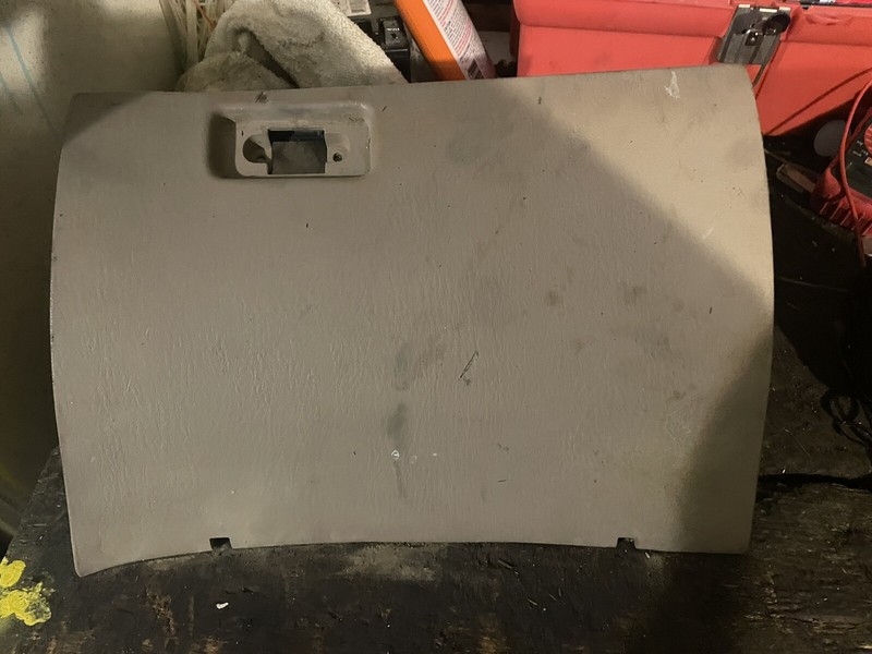 95-99 ECLIPSE TALON 2G DSM OEM Tan Beige Glove Complement Glovebox Door