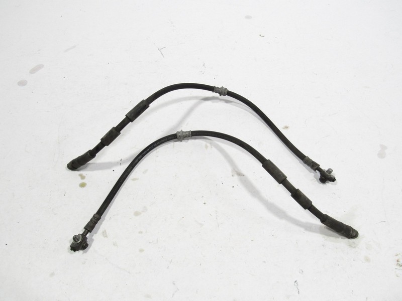 16-23 Audi TT 2019 2.0L Front Brake Caliper Pipe Hose Line Set Pair |