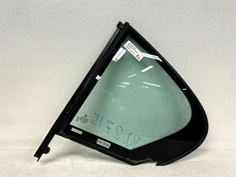 ⭐2009-2015 BMW 7-SERIES REAR LEFT DOOR QUARTER VENT WINDOW GLASS OEM LOT2715