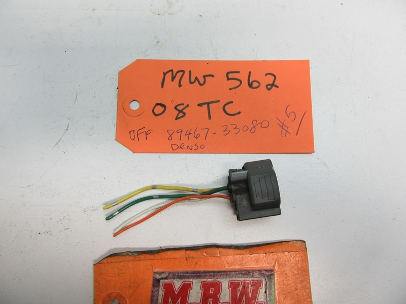 05 06 07 08 09 10 SCION TC WIRE PLUG CONNECTOR OXYGEN SENSOR 02 O2 89467-33080
