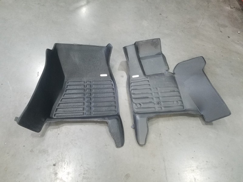 2015 BMW X5M F85 Front Floor Mat Overlays #9227 VV5