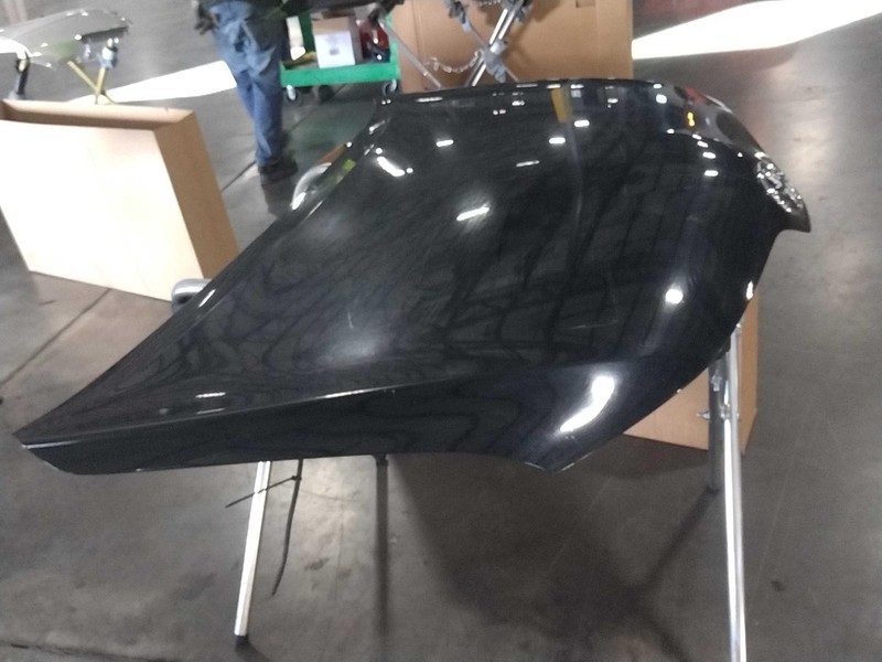 2013 Toyota Venza OEM Hood Panel Black Light Scratches 4DR SUV 533010T020