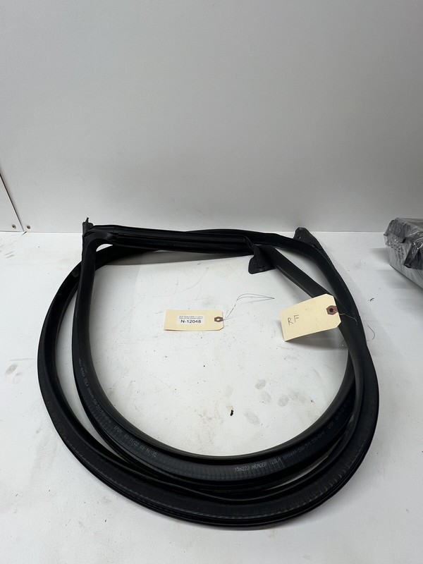 17-23 TESLA MODEL 3 FRONT RIGHT SIDE DOOR BODY WEATHERSTRIP SEAL 12048 S2