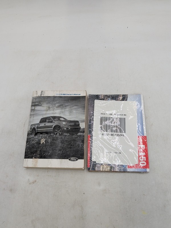 2018 FORD F150 PICKUP OWNERS MANUAL WITH BACK UP ASSISTANT SEALED KIT