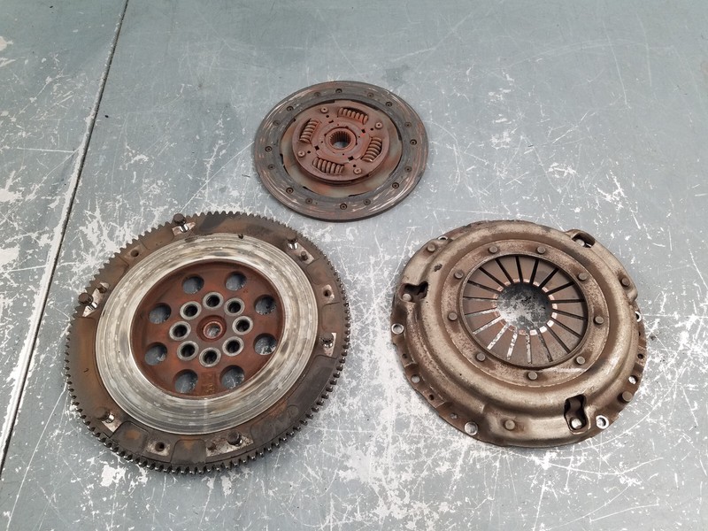 2000 99 00 Honda Civic Si EM1 Aftermarket Clutch / Flywheel #2486 X2